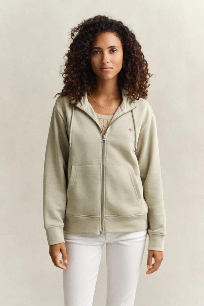 Bluza z kapturem i zamkiem