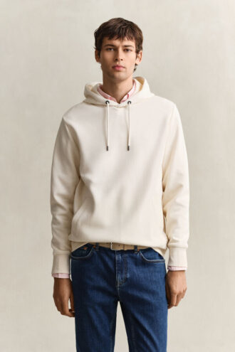 Bluza z kapturem z dzianiny interlock