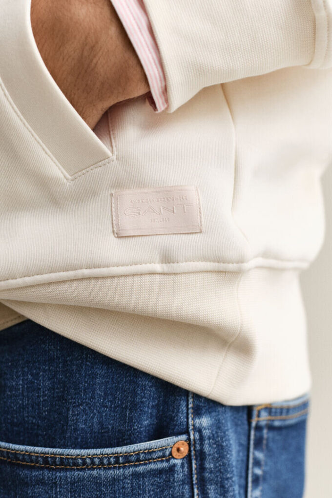 Bluza z kapturem z dzianiny interlock