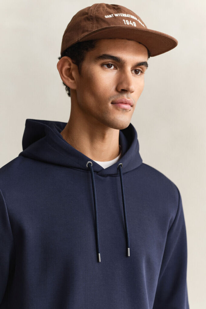 Bluza z kapturem z dzianiny interlock