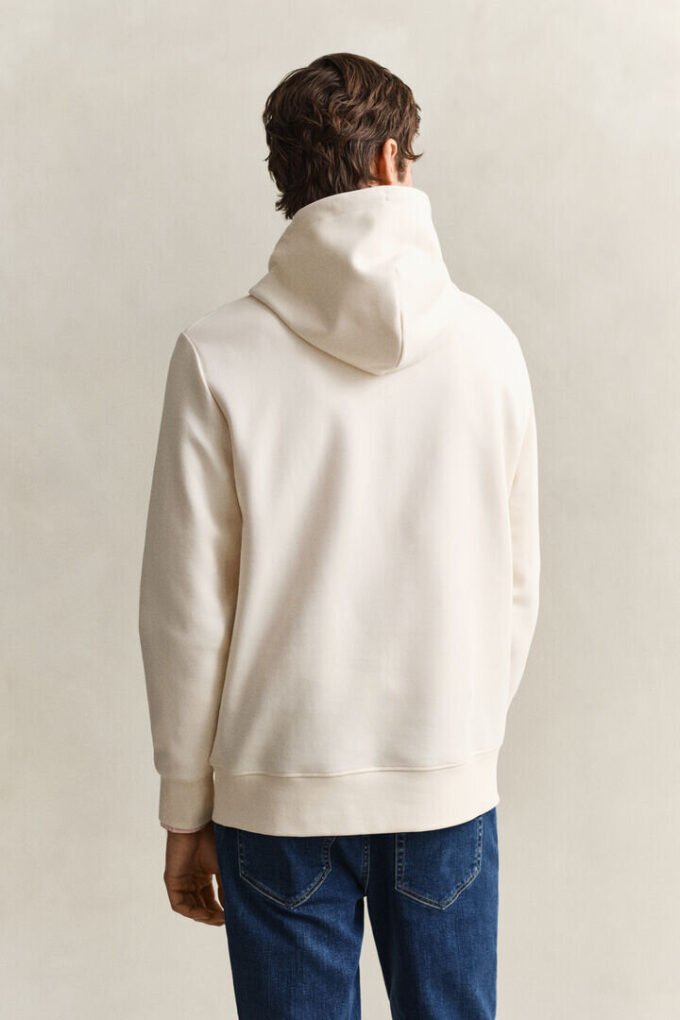 Bluza z kapturem z dzianiny interlock