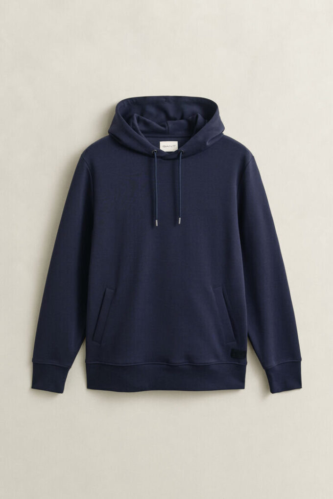 Bluza z kapturem z dzianiny interlock