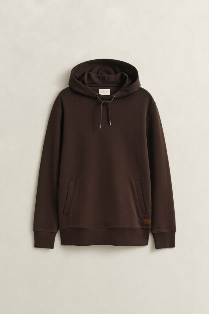 Bluza z kapturem z dzianiny interlock
