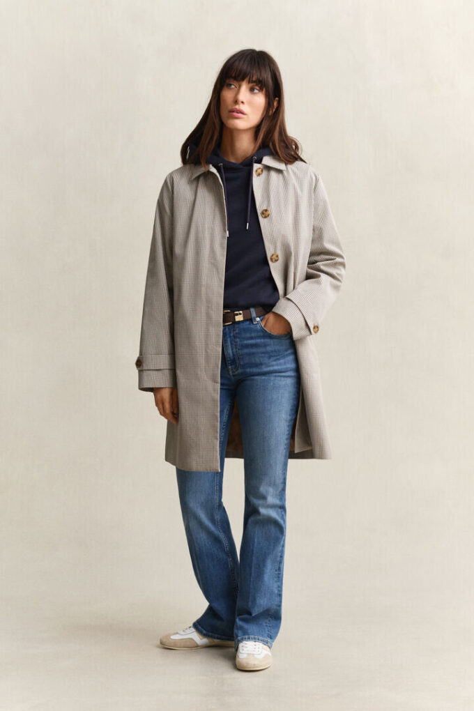 Bluza z kapturem z tonowym herbem