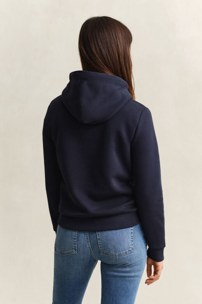 Bluza z kapturem z tonowym herbem