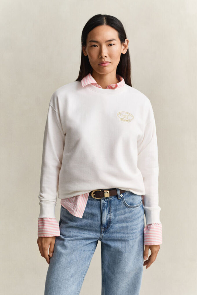 Bluza z nadrukiem liny