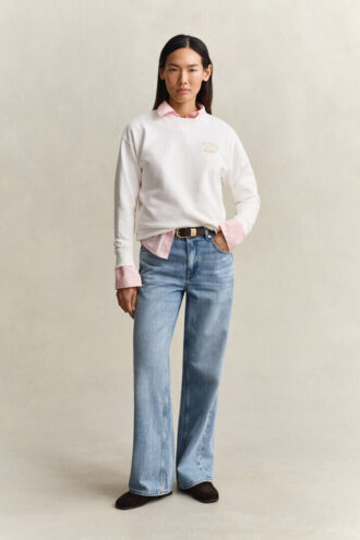 Bluza z nadrukiem liny