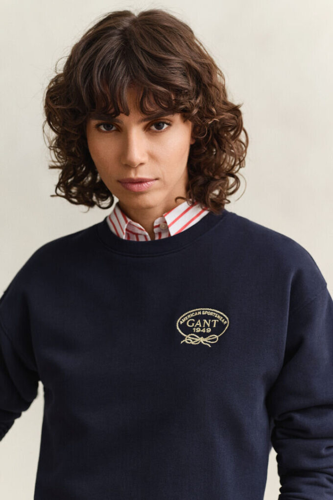 Bluza z nadrukiem liny