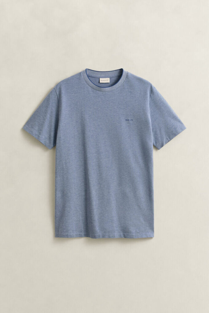 Dwukolorowy T-shirt z pikowania