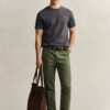 Eleganckie spodnie chino o dopasowanym kroju