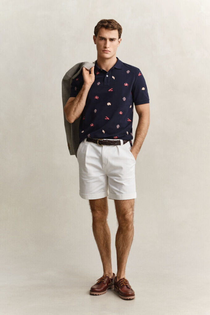 Haftowana koszulka polo