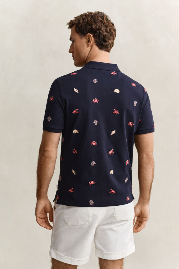 Haftowana koszulka polo