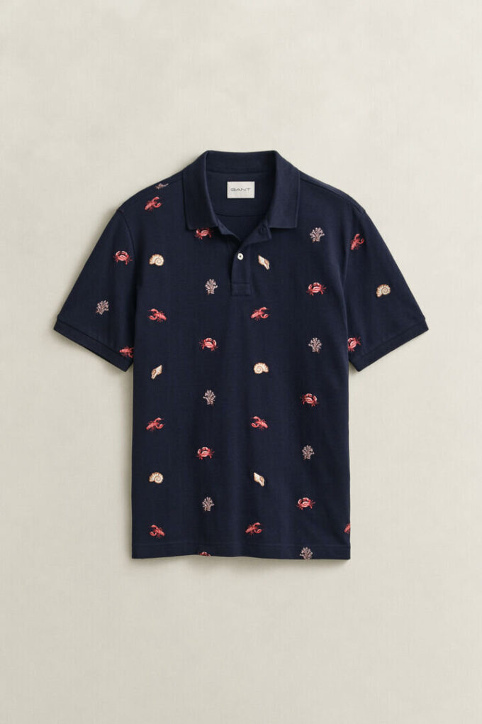 Haftowana koszulka polo