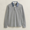 Heavy Rugger z kołnierzem z tkaniny chambray Heavy Rugger z kołnierzem z tkaniny chambray