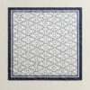 Jedwabny szalik z monogramem