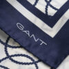 Jedwabny szalik z monogramem