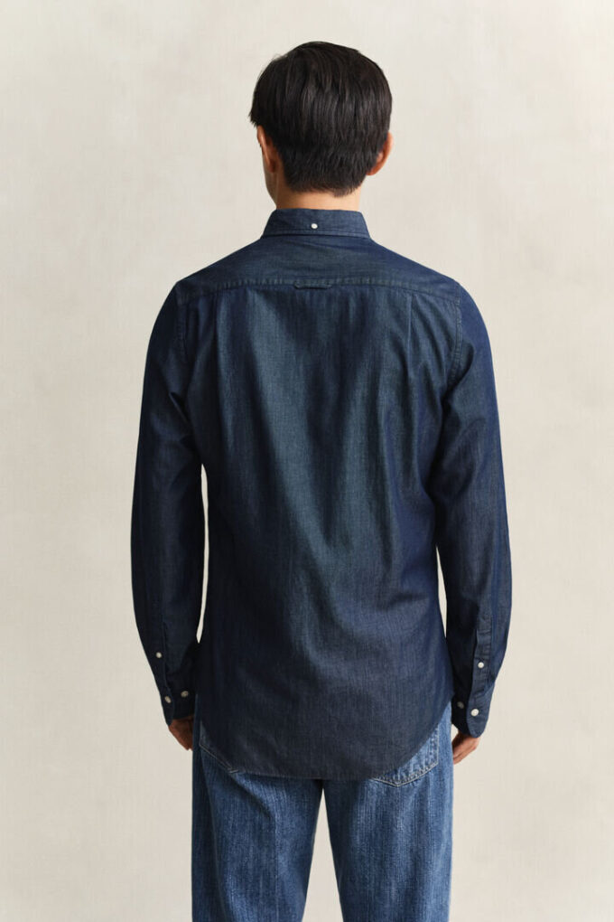 Koszula slim fit w kolorze indygo
