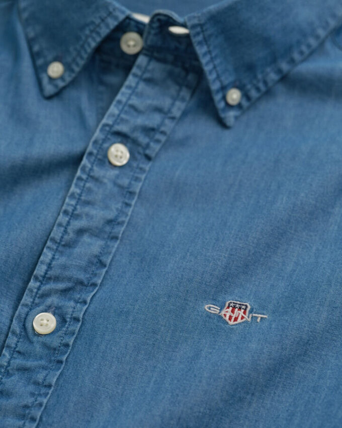 Koszula slim fit w kolorze indygo