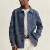 Koszula wierzchnia typu overshirt z tkaniny chambray
