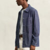 Koszula wierzchnia typu overshirt z tkaniny chambray