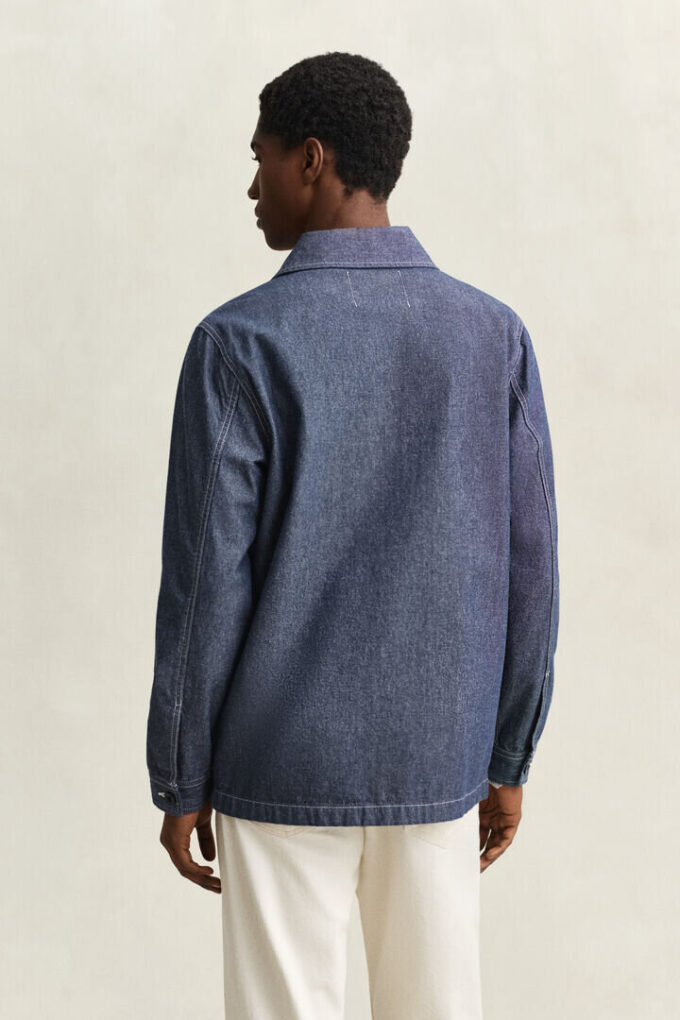 Koszula wierzchnia typu overshirt z tkaniny chambray