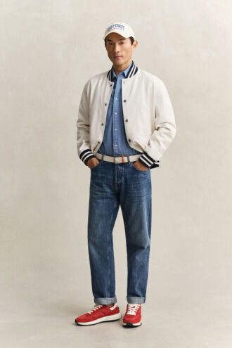 Koszula z tkaniny chambray
