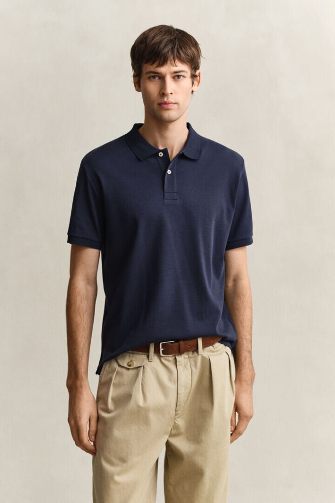 Koszulka polo z dzianiny interlock Koszulka polo z dzianiny interlock