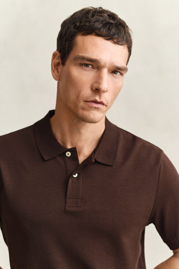 Koszulka polo z dzianiny interlock Koszulka polo z dzianiny interlock
