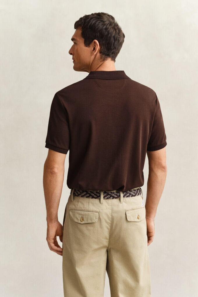 Koszulka polo z dzianiny interlock Koszulka polo z dzianiny interlock