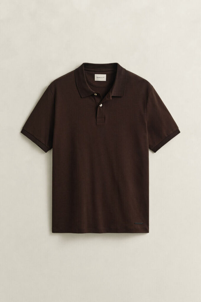 Koszulka polo z dzianiny interlock Koszulka polo z dzianiny interlock