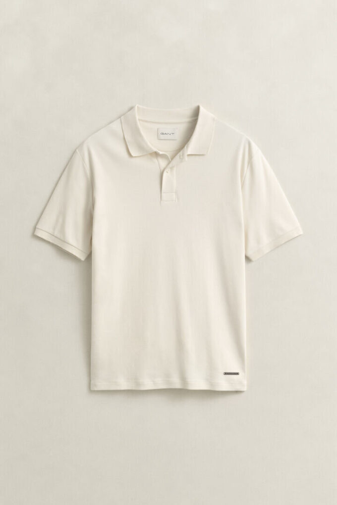 Koszulka polo z dzianiny interlock