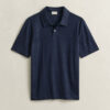 Lniana koszulka polo