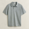 Lniana koszulka polo
