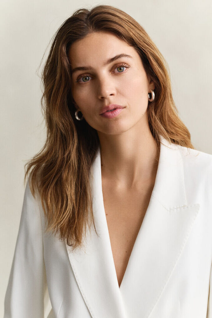 Marynarka z krepy