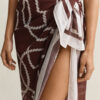 Sarong z monogramem
