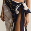 Sarong z motywem łańcucha