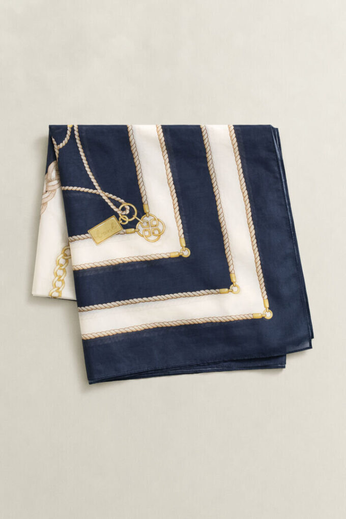 Sarong z motywem łańcucha