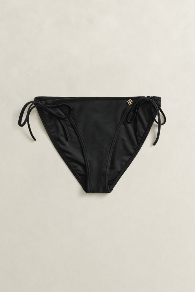 Spodenki bikini z krawatami na boku