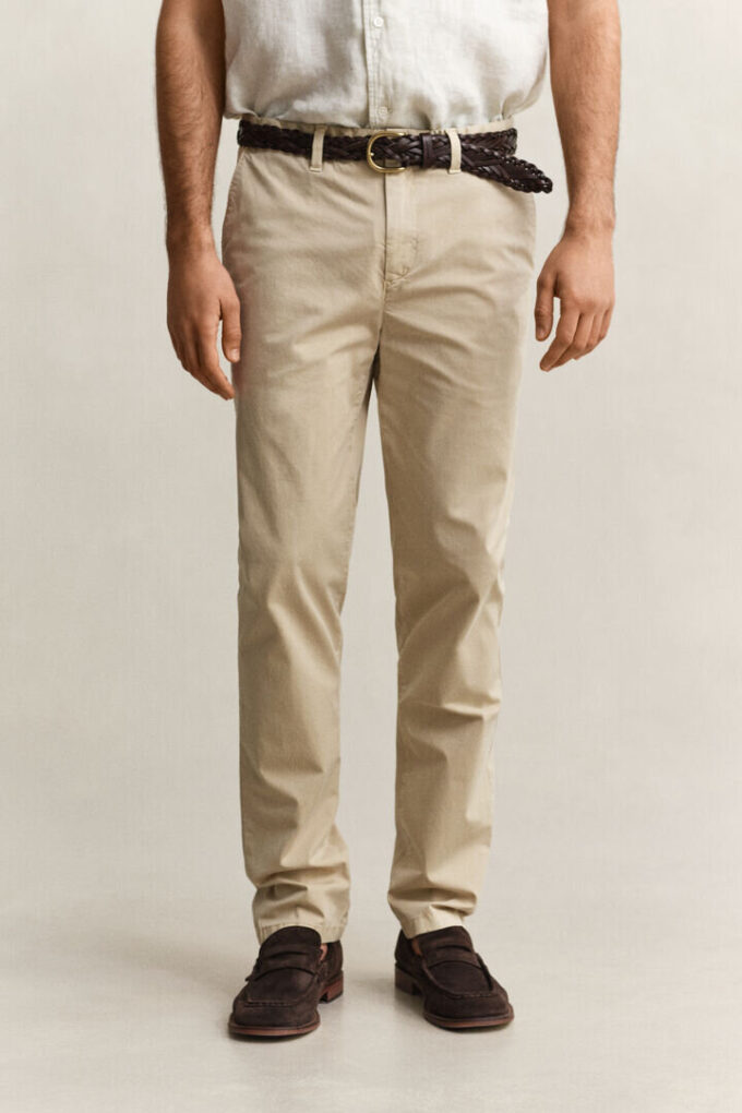 Spodnie chino w stylu „sunfaded”