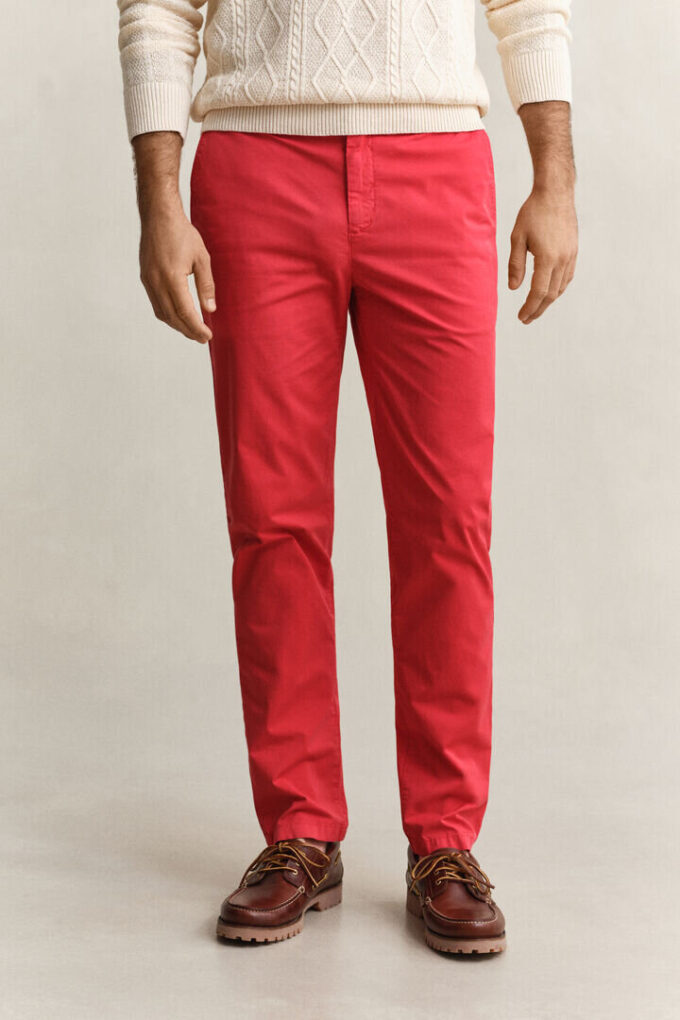 Spodnie chino w stylu „sunfaded”
