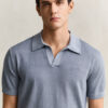 Sweter polo w stylu „wyblakłym na słońcu”