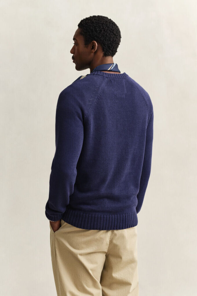 Sweter z mieszanki lnu