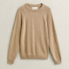 Sweter z mieszanki lnu