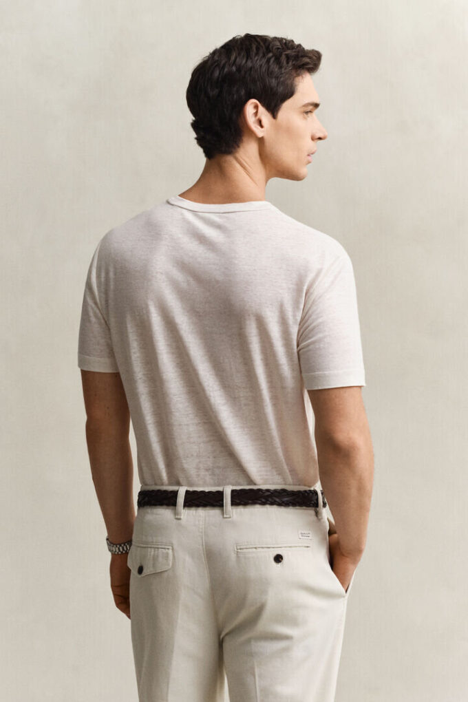 T-shirt lniany