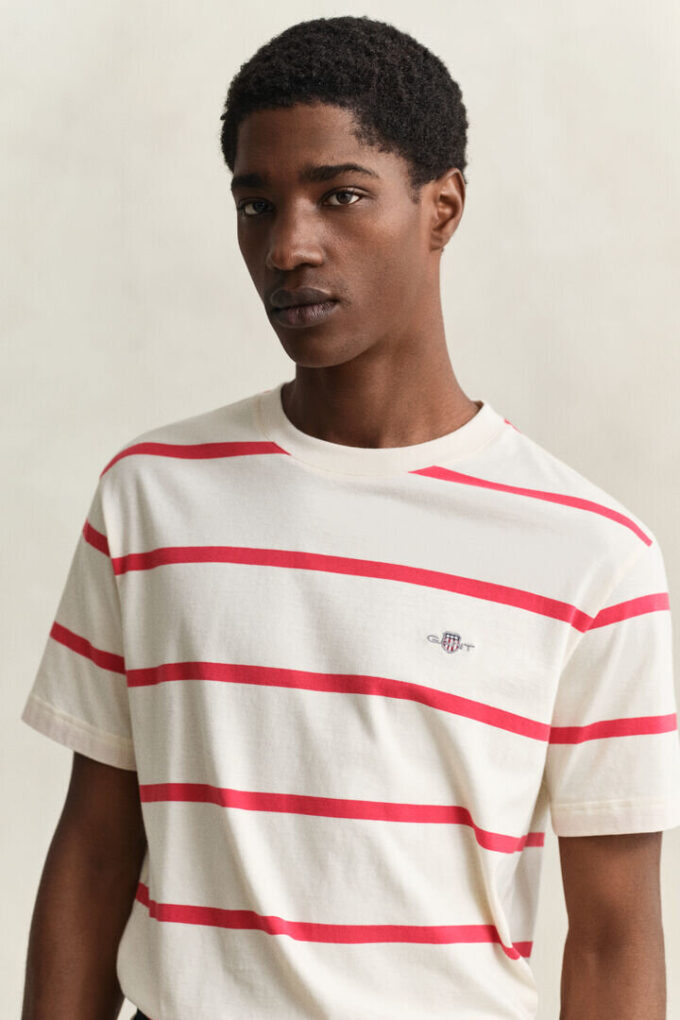 T-shirt w paski