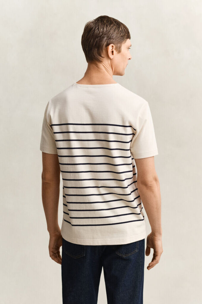 T-shirt w paski