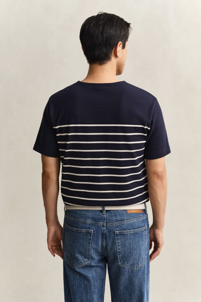 T-shirt w paski