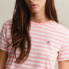 T-shirt w paski z herbem