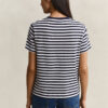 T-shirt w paski z herbem