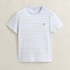 T-shirt w paski z herbem